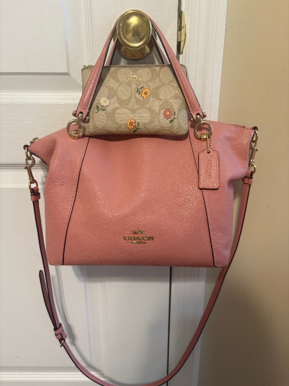 Coach Kasey Purse with matching Coach wallet